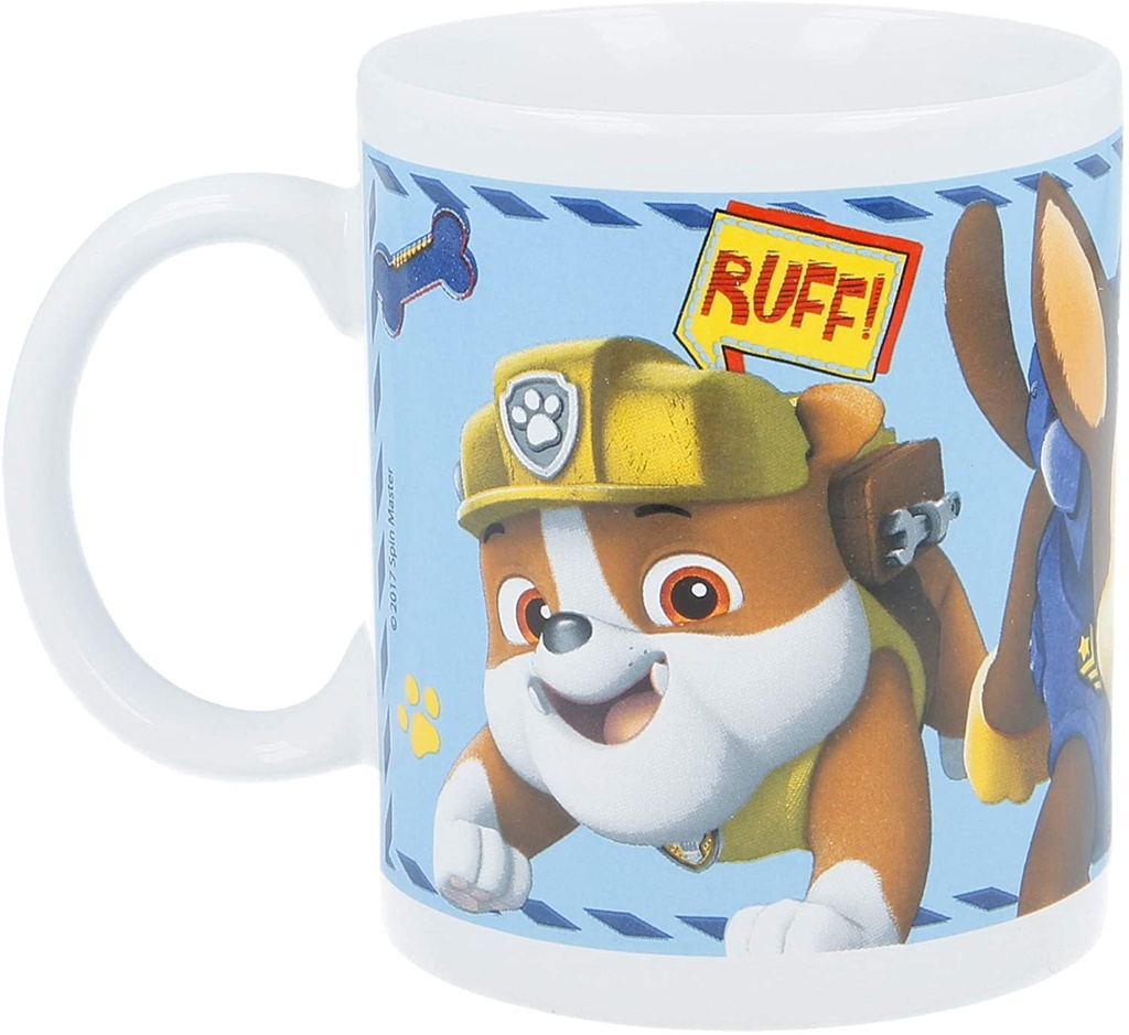 TAZA CERAMICA PAW PATROL 325