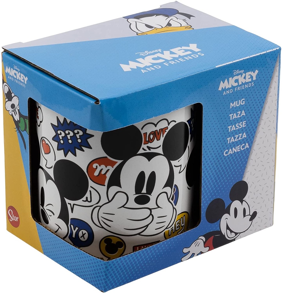 TAZA MICKEY 325 ML. CAJA REGALO