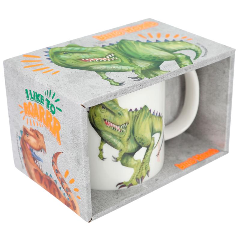 TAZA RELIEVE T-REX DINO WORLD