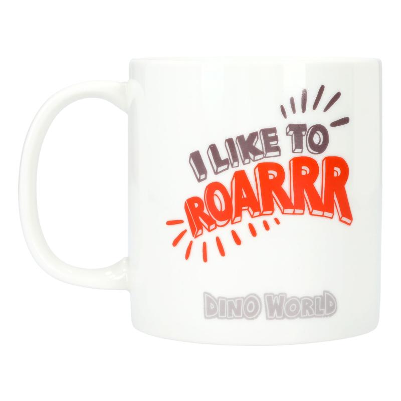 TAZA RELIEVE T-REX DINO WORLD