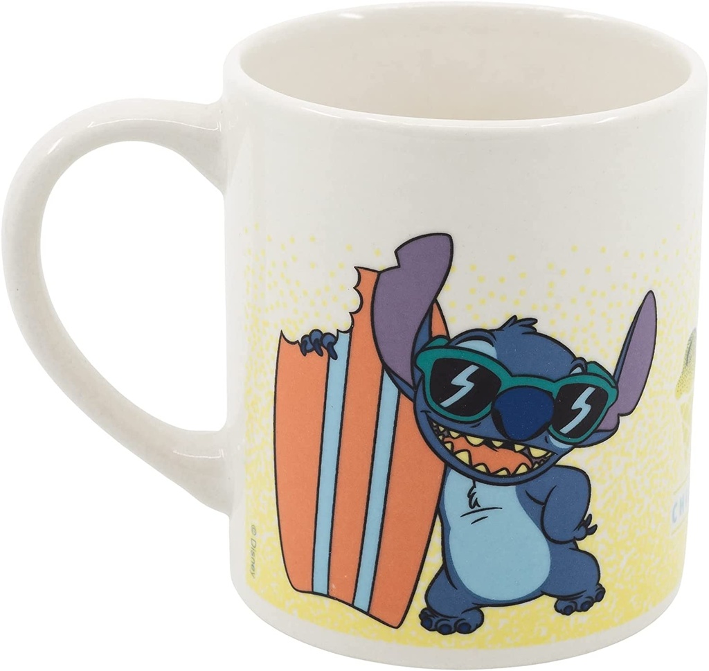 TAZA STITCH 325 ML.CAJA REGALO