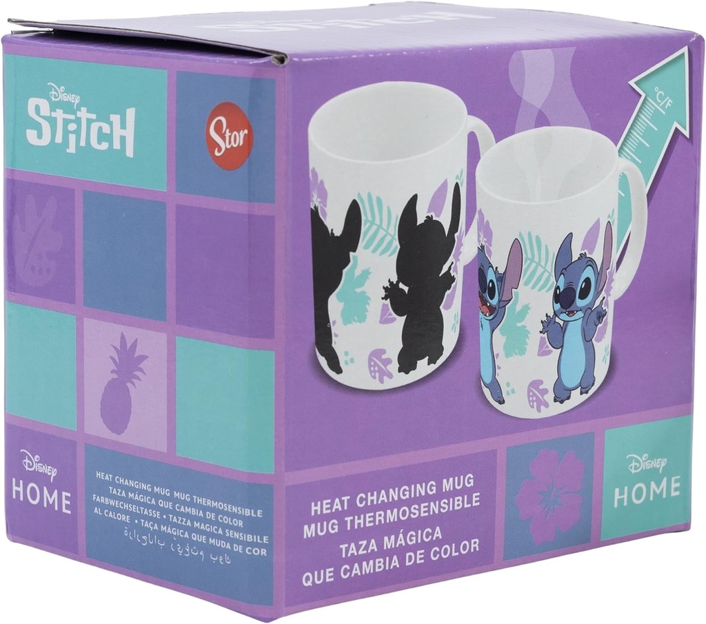 TAZA STITCH 325 ML.CAMBIO COLOR