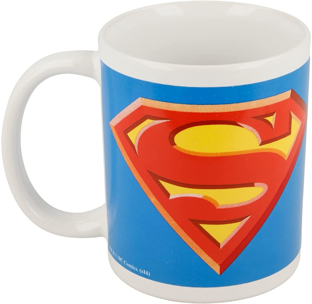TAZA SUPERMAN 325 ML.CAJA REG.
