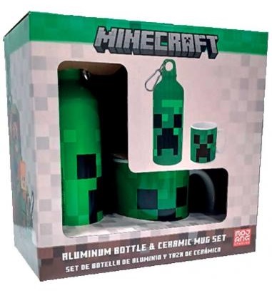 TAZA+CANTIMPLORA MINECRAFT