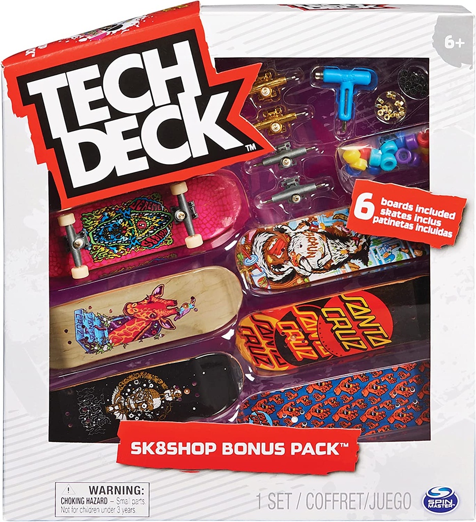 TECH DECK SKATE BONUS PACK