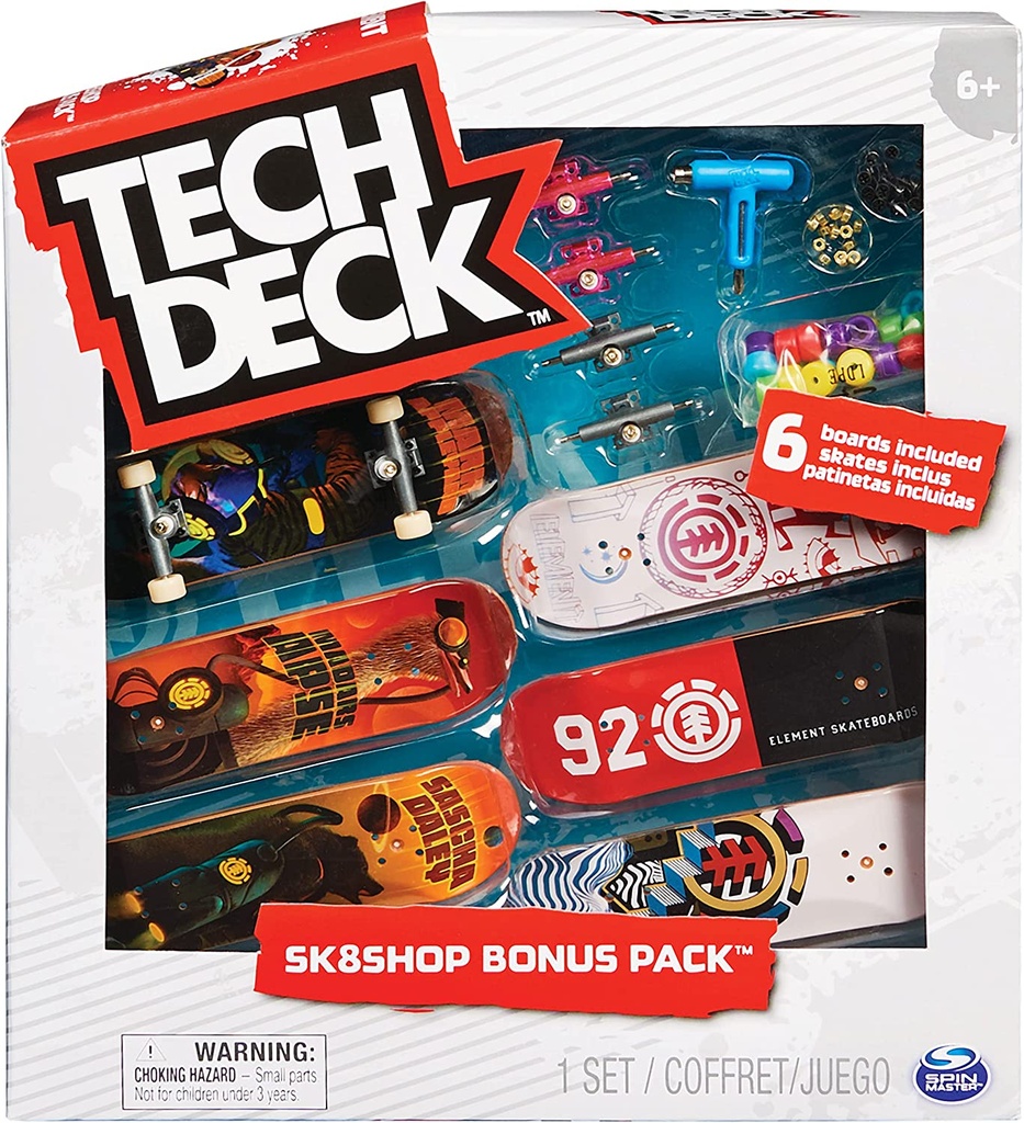 TECH DECK SKATE BONUS PACK