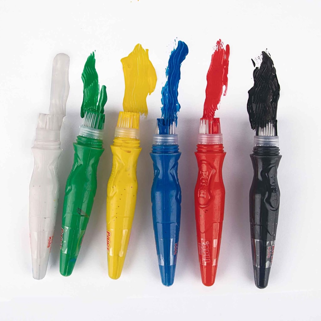 TEMPERAS COLORES BRILLANTES 6U