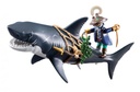 TIBURON GIGANTE C/PIRATA