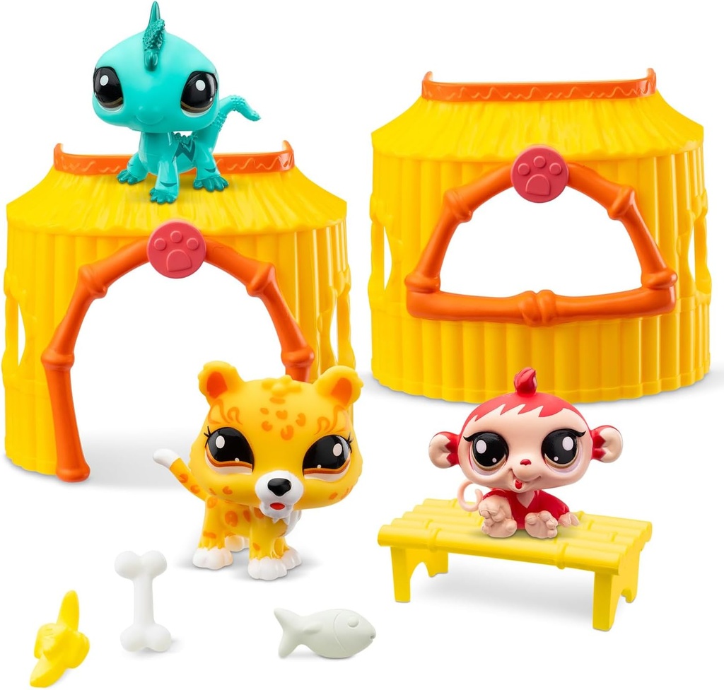 TIKI JUNGLE SET LITTLEST PET SHOP