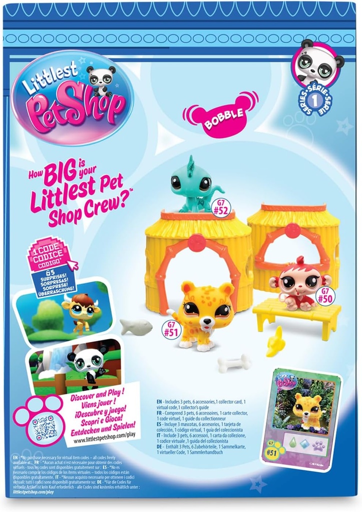 TIKI JUNGLE SET LITTLEST PET SHOP