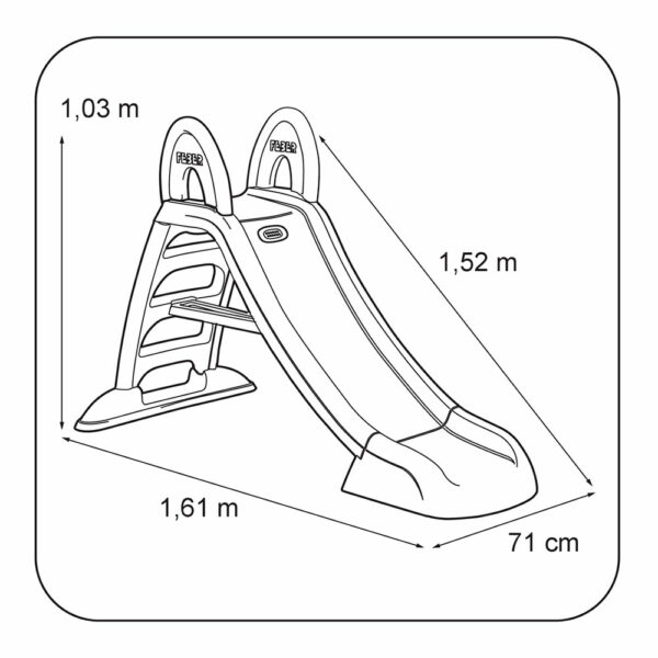 TOBOGAN FEBER SLIDE MAX C/AGUA