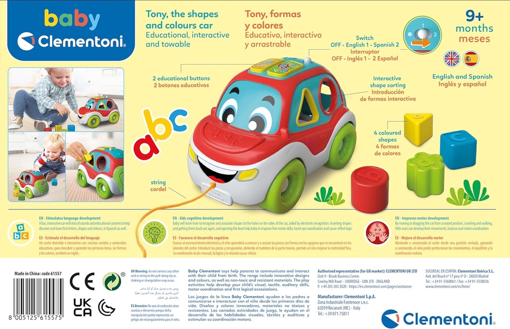 TONY, FORMAS Y COLORES