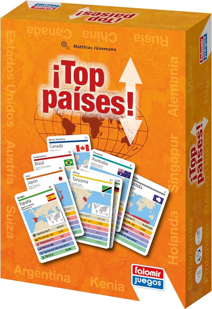TOP PAISES