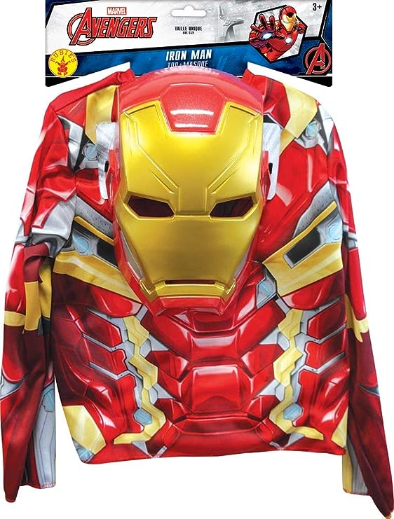 TOP Y MASCARA IRON MAN