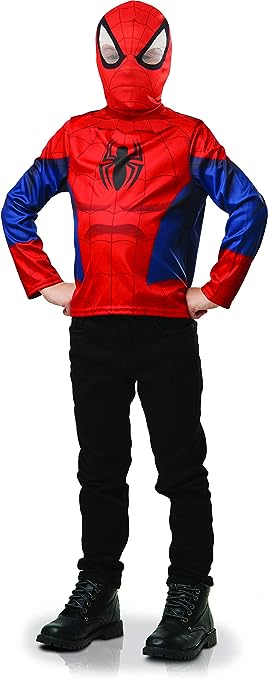 TOP Y MASCARA SPIDERMAN