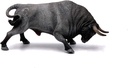 TORO CARDENO EMBISTIENDO