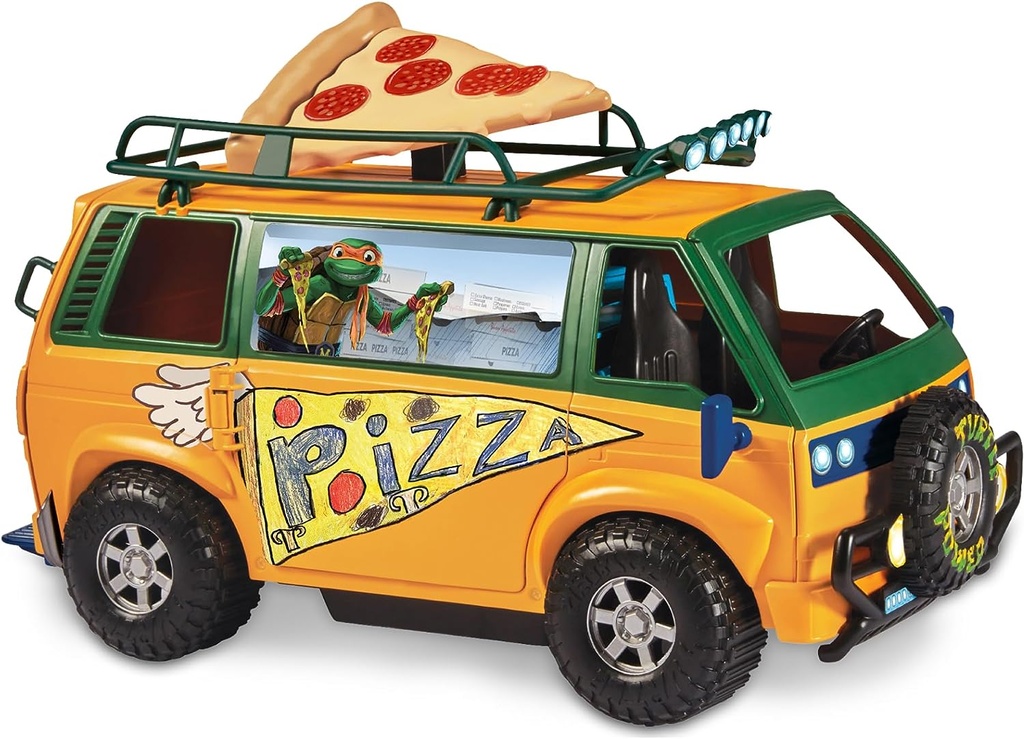 TORTUGAS NINJA PIZZA VAN