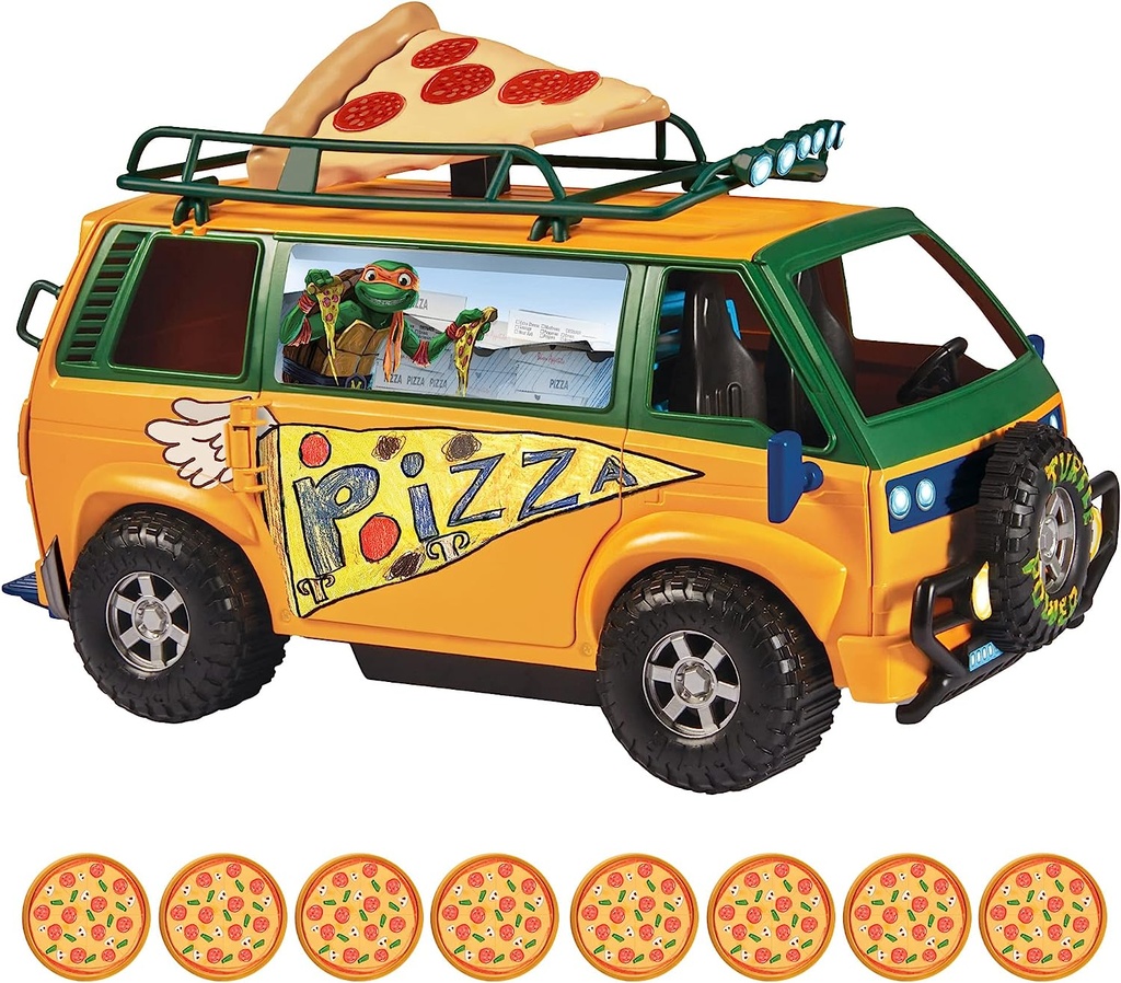 TORTUGAS NINJA PIZZA VAN