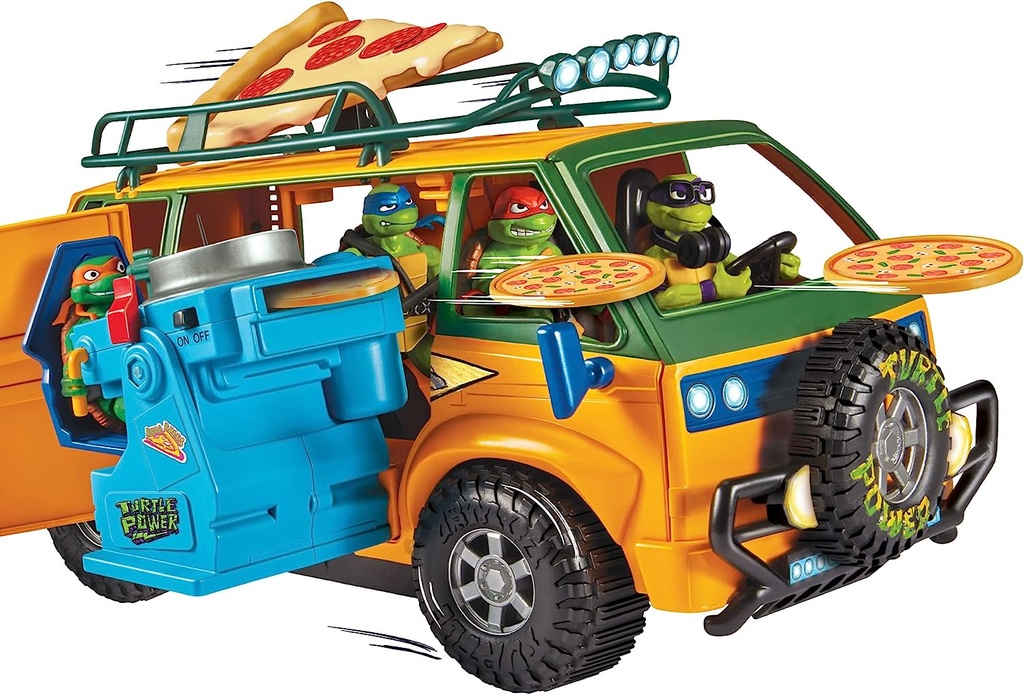 TORTUGAS NINJA PIZZA VAN