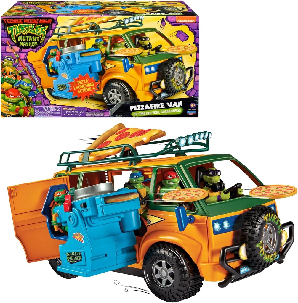 TORTUGAS NINJA PIZZA VAN