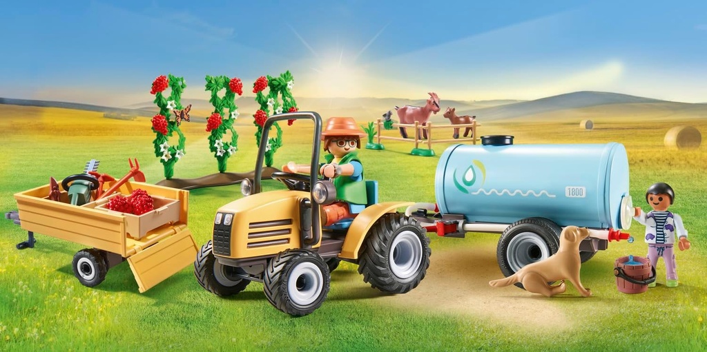 TRACTOR C/TRAILER Y CISTERNA
