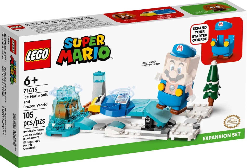 TRAJE MARIO HIELO+MUNDO HELADO