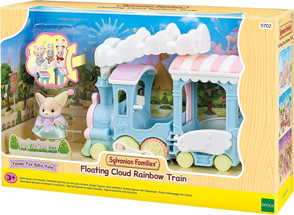 TREN ARCOIRIS NUBES SYLVANIAN