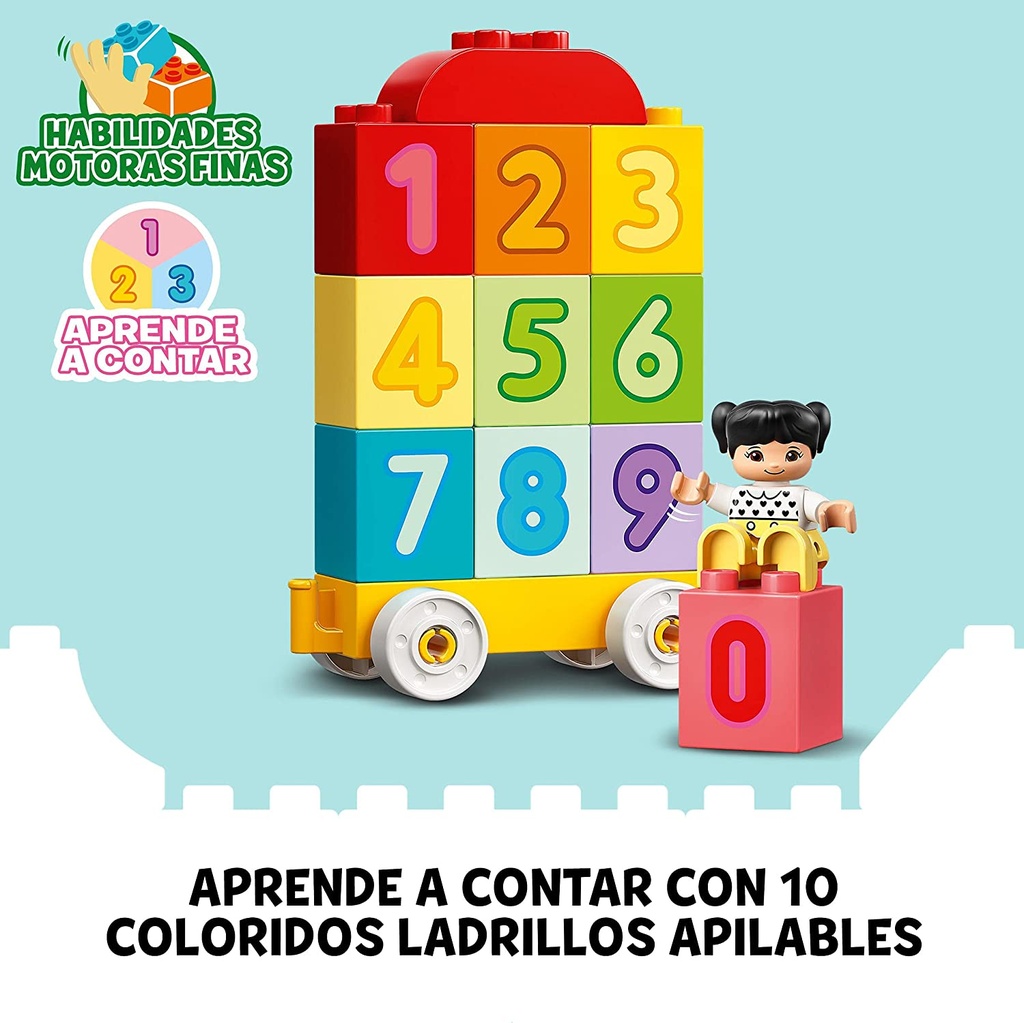 TREN NUMEROS APRENDE A CONTAR