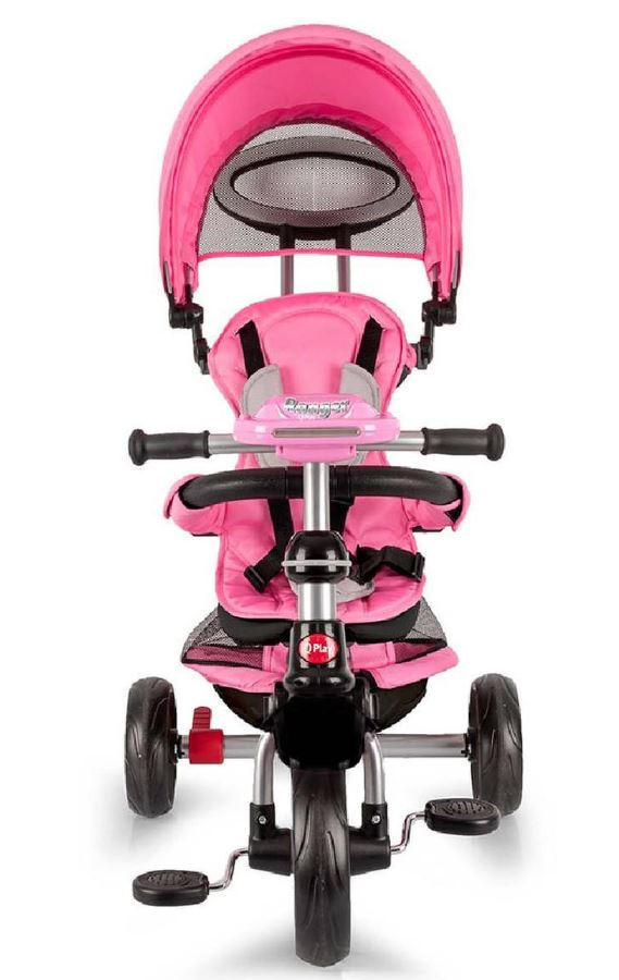 TRICICLO QPLAY RANGER ROSA