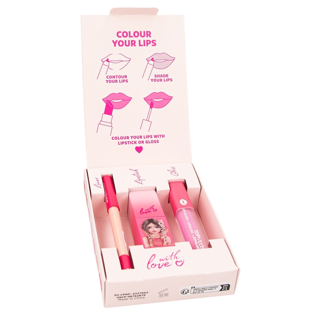 TRIO LABIAL BEAUTY & ME TOP MODEL