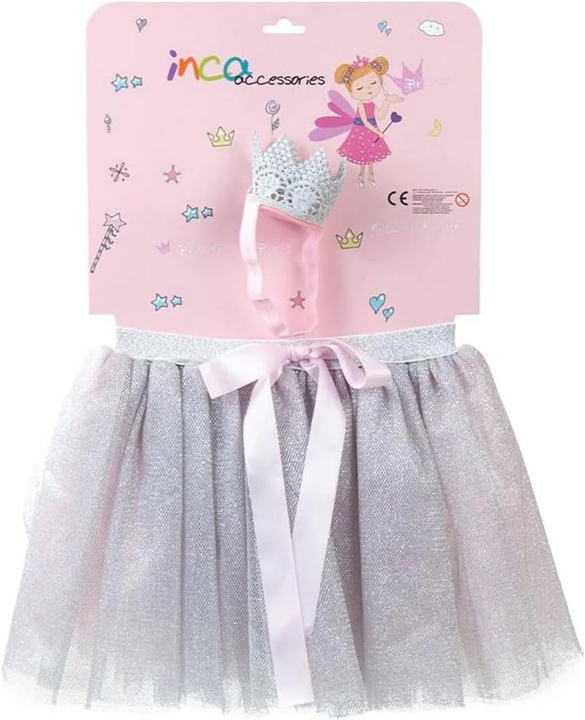 TUTU+CORONA CINTA ELASTICA