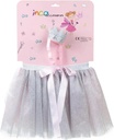 TUTU+CORONA CINTA ELASTICA