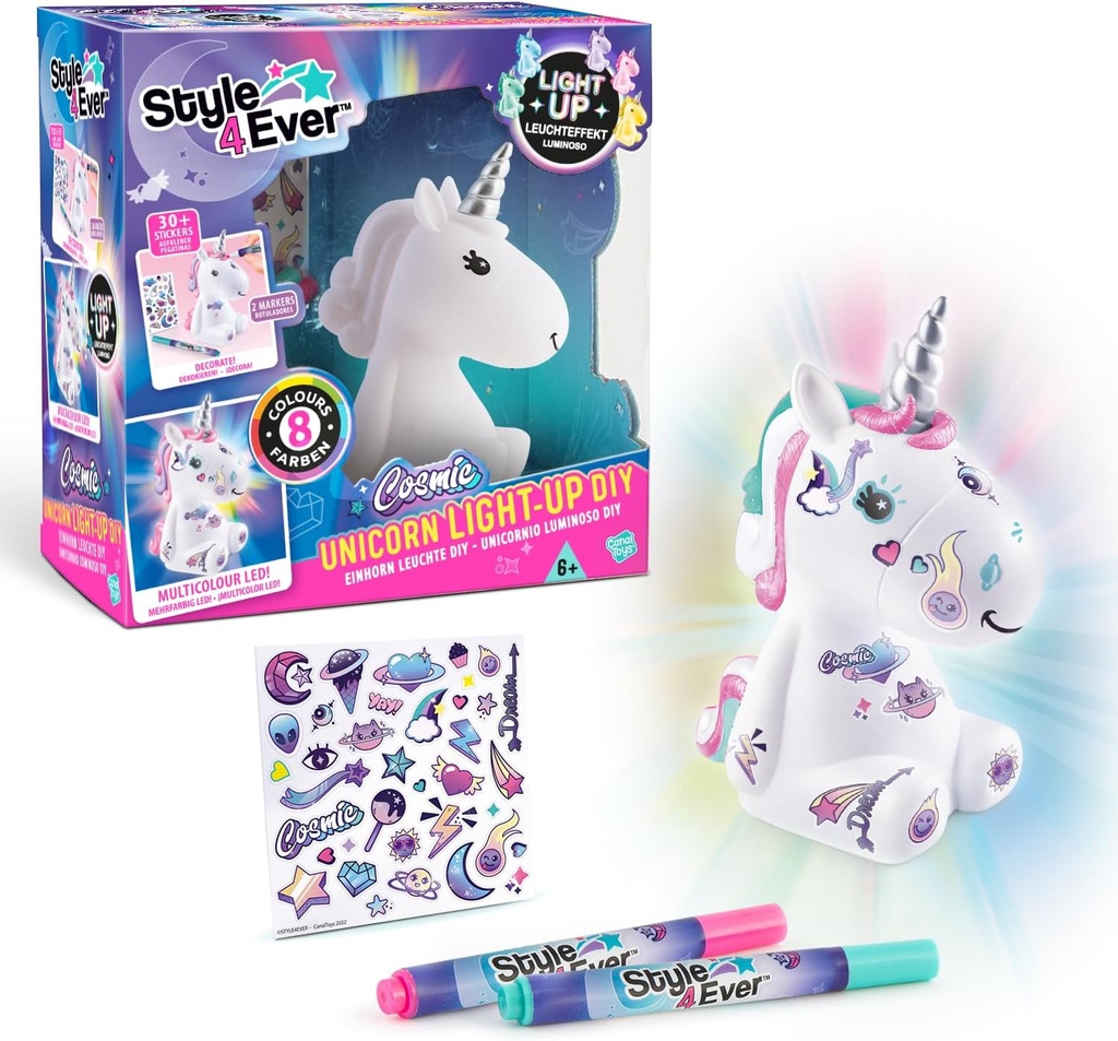 UNICORNIO DIY LUZ COSMICA