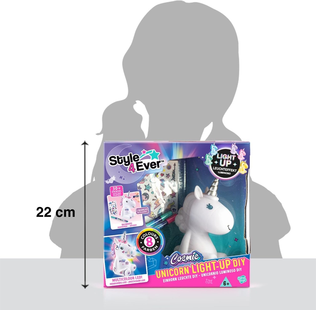 UNICORNIO DIY LUZ COSMICA