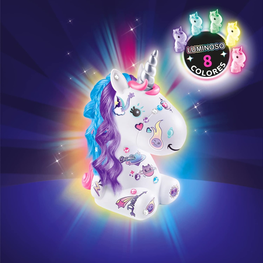 UNICORNIO DIY LUZ COSMICA