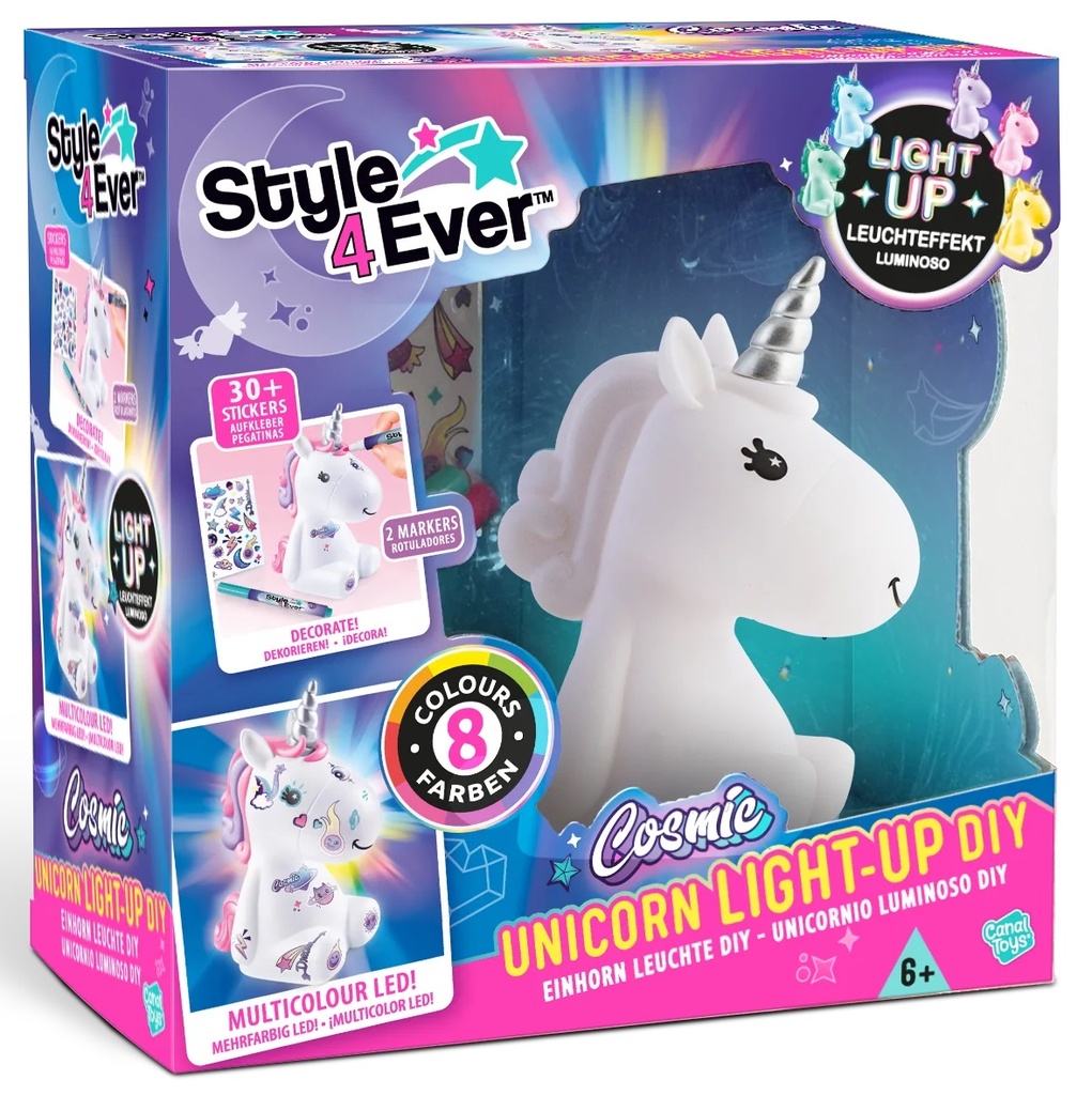 UNICORNIO DIY LUZ COSMICA