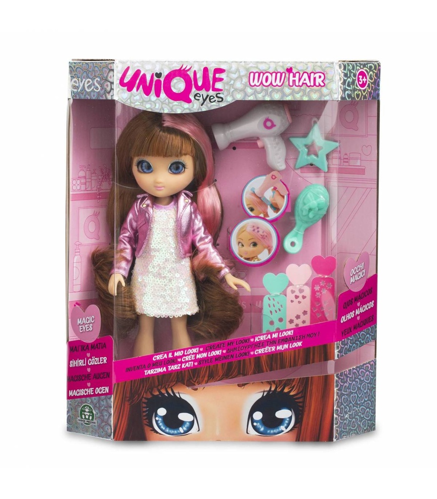 UNIQUE EYES WOW HAIR SURT.