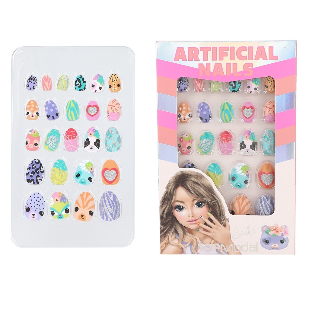 UÑAS ARTIFICIALES PUNTA ANIMALES TOP MODEL