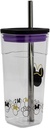 VASO C/PAJITA MINNIE 540 ML.