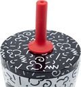 VASO MICKEY TERMO INOX.C/PAJ.