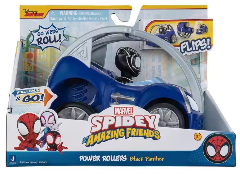 VEHICULO POWER ROLLERS BLACK P.