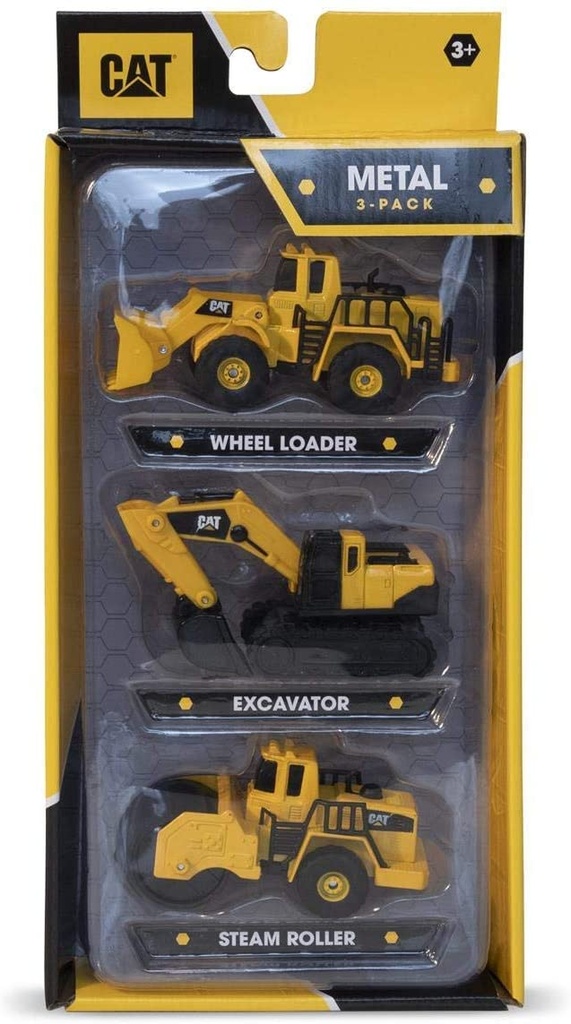 VEHICULOS METAL 10 CM.(PACK 3)