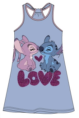 VESTIDO LILO AZUL T.6