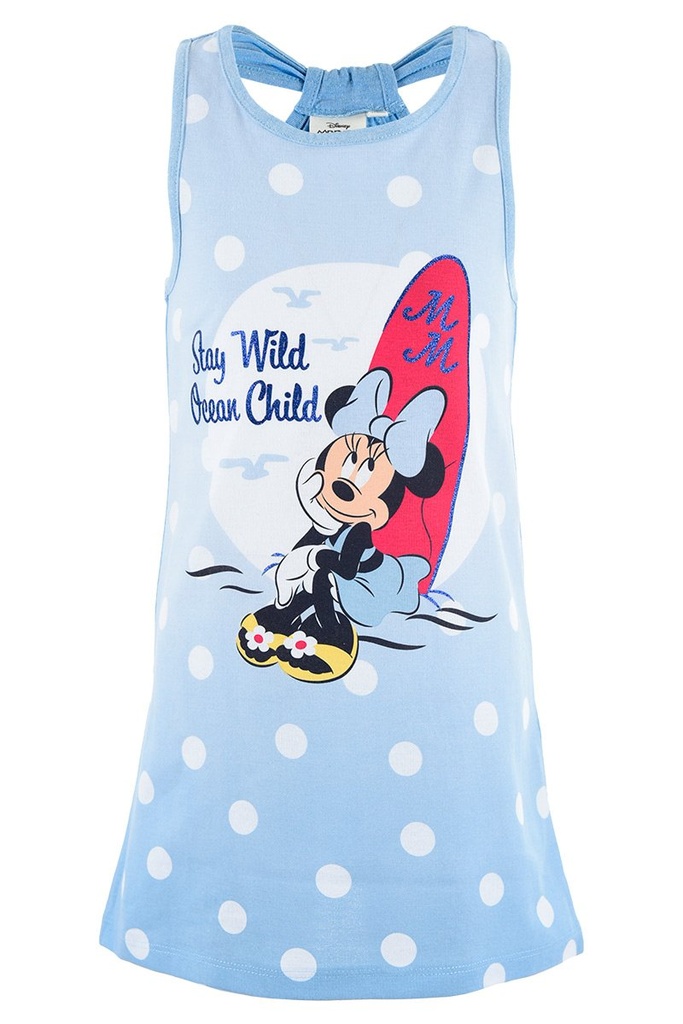 VESTIDO MINNIE AZUL T.3