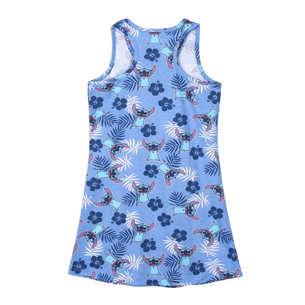 VESTIDO STITCH AZUL T.3