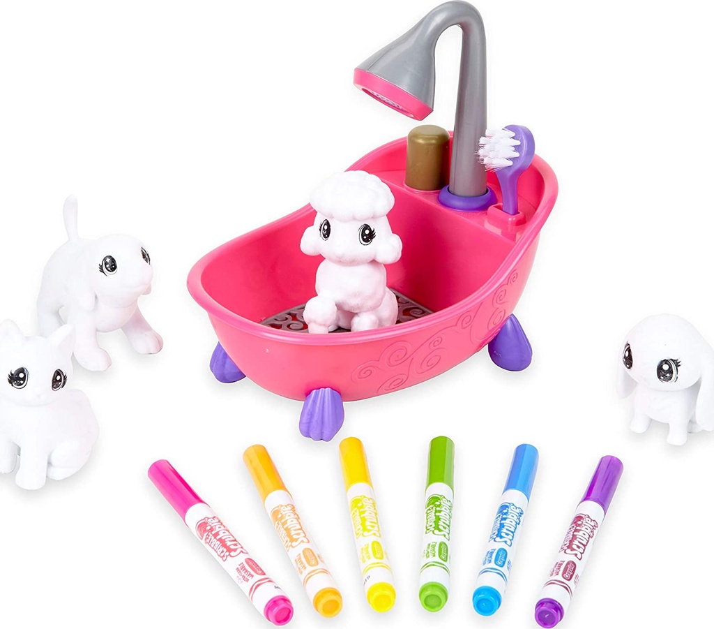 WASHIMALS BAÑERA Y 4 MASCOTAS