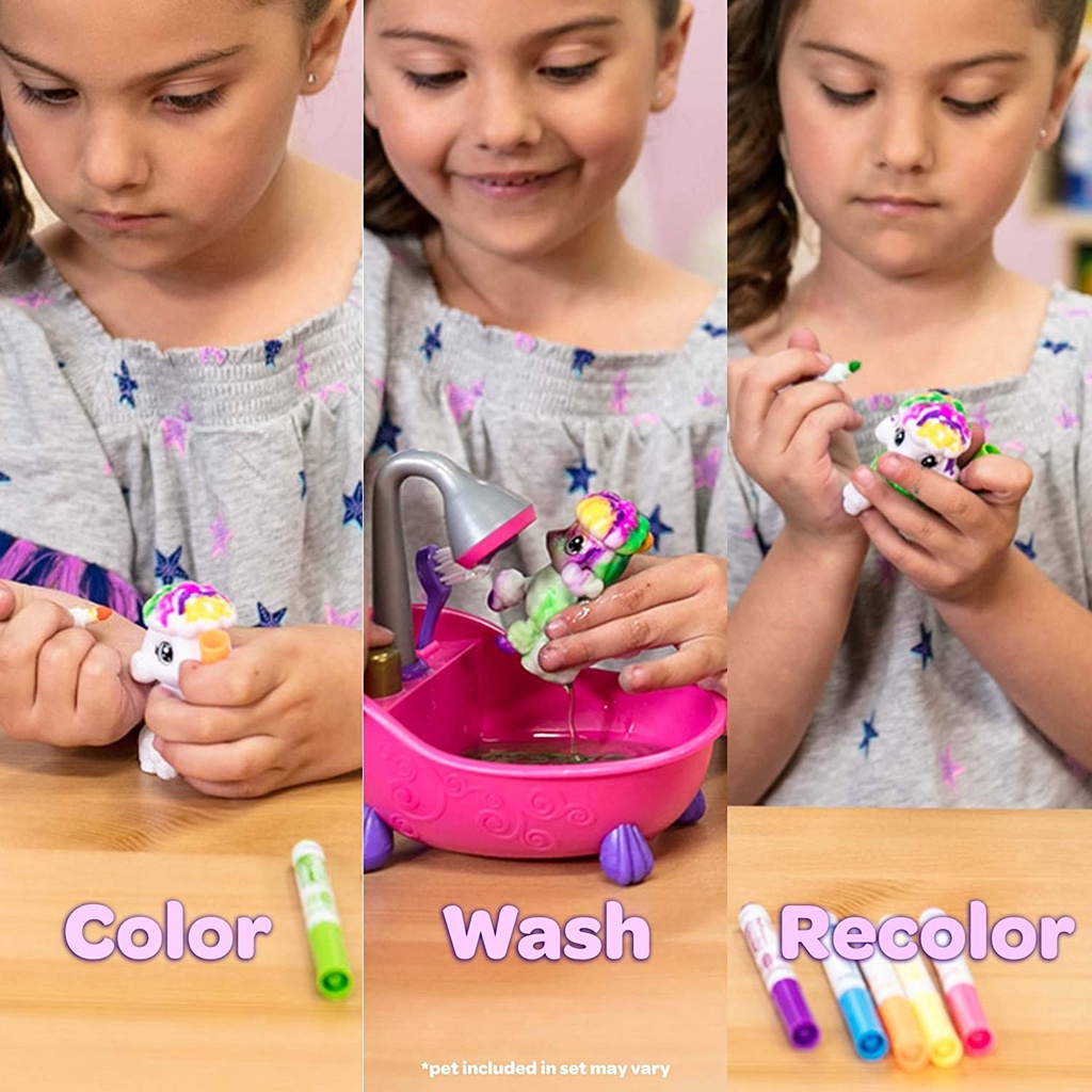 WASHIMALS BAÑERA Y 4 MASCOTAS