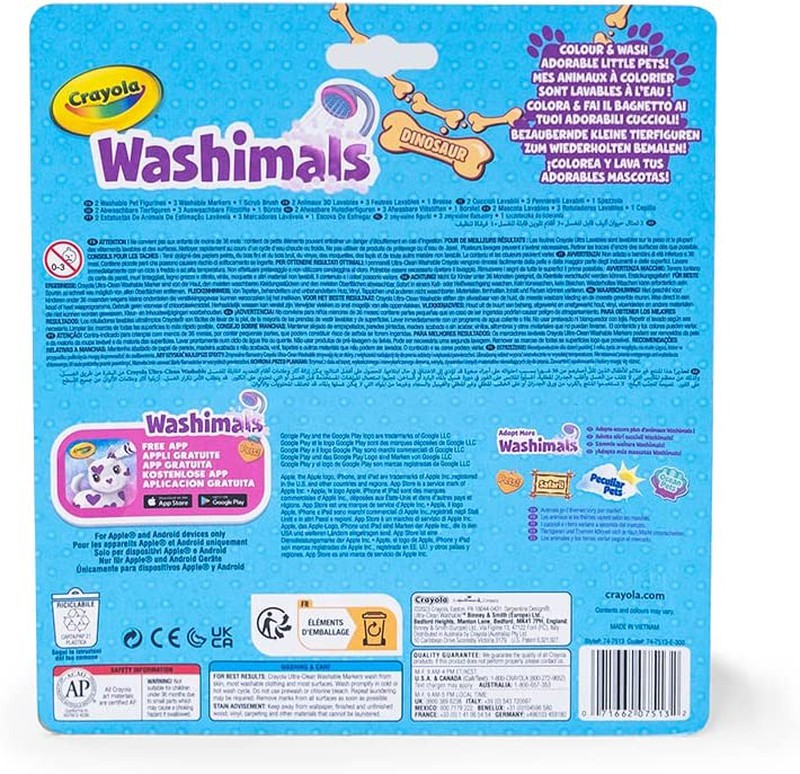 WASHIMALS DINOS 2DINOCACHORROS