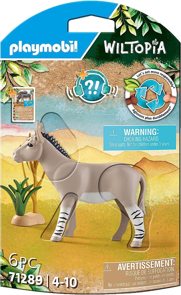 WILTOPIA - BURRO AFRICANO