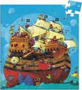 [36207241] PUZZLE SILUETA BARCO PIRATA                                                